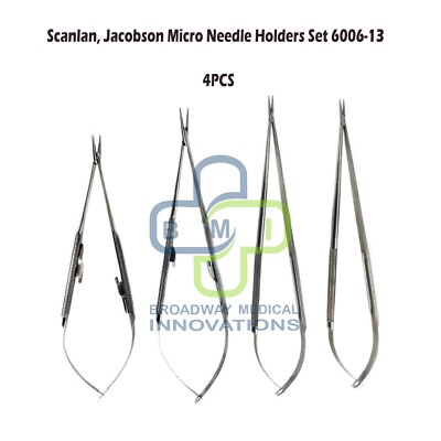 Scanlan, Jacobson Micro Needle Holders Set 6006-13