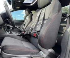 2 takata 4 point harnesses and braum harness bar