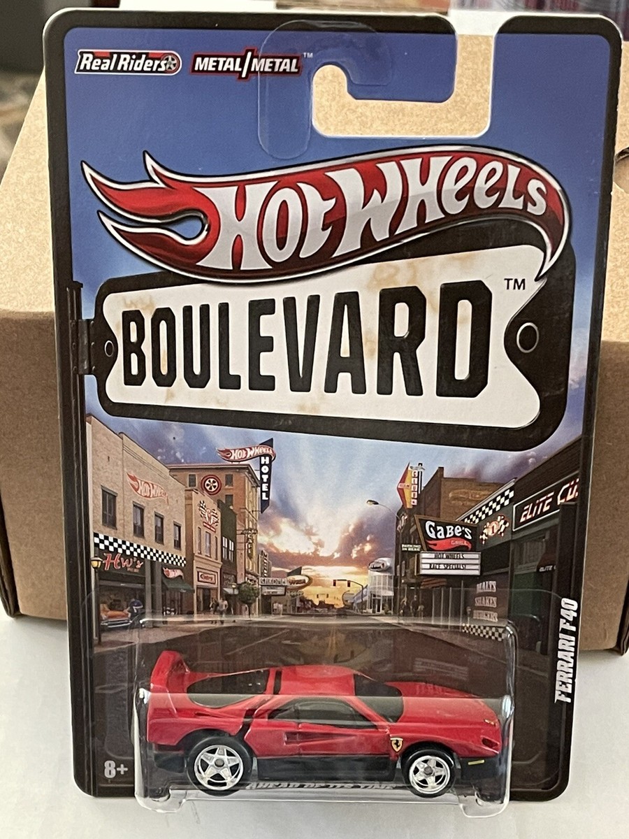 Hot Wheels Boulevard Ferrari F40 PRZED TYM CZASEM HW