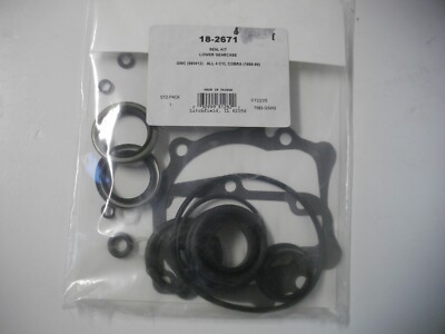 Sierra Marine 18-2671 Lower Gearcase Seal Kit OMC 4 Cylinder Cobra 985612