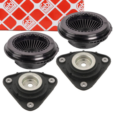 2x FEBI Federbeinlager + Wälzlager für FORD FOCUS 2 3 KUGA 1 2 C-MAX DM2 vorne