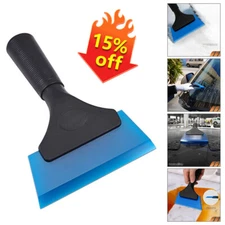 5 Inch Rubber Squeegee Window Tint Windshield Squeegee for Car Window Blue