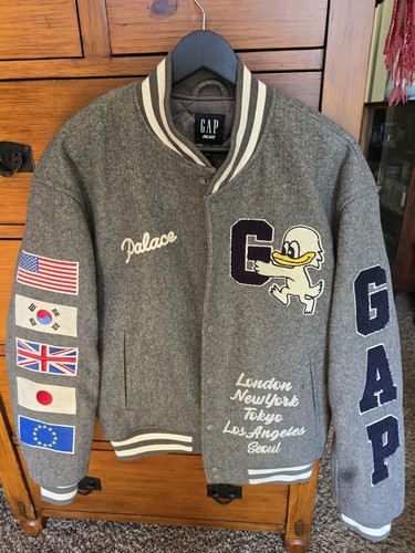 Gap × Varsity Jacket Gap kids varsity jacket fullbutt… - Gem Gap × Varsity Jacket Gap kids varsity jacket fullbutt… - Gem