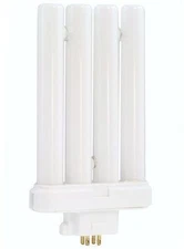 2 Pack 4 Pins 27 Watt Quad Tube Compact Fluorescent Daylight Light Bulb