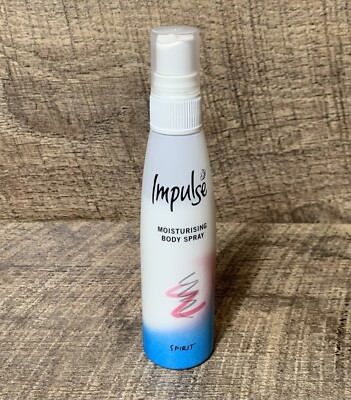 Impulse SPIRIT Moisturising Body Spray Vintage NEW OLD STOCK Faberge  UK