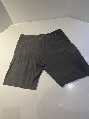 Patagonia Shorts Herren 40 grau Nylonmischung Wandern Wanderer vorne flach 10 Zoll Schrittlänge - Bild 2 von 7