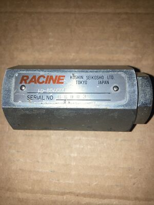#ad #ad Koshin Seikosho Racine Hydraulic Part AD 850001 $150.00