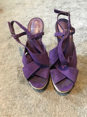 carvela purple boots
