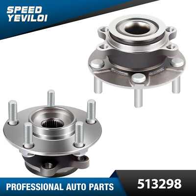 2x Front Wheel Hub Bearings for 2008-2013 Nissan Rogue 2014-2015 Rogue Select (F