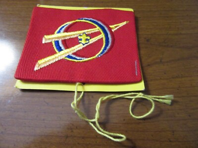 Explorer Circle V Rocket 1950-60's Jacket Patch       BT3