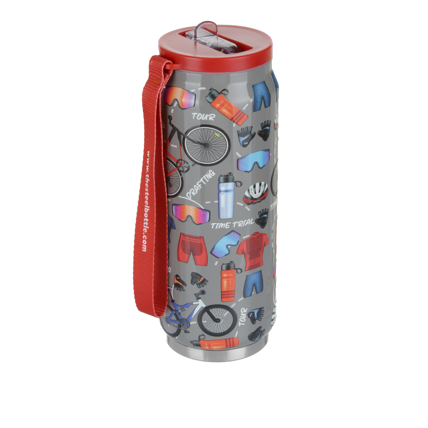 Bottiglia termica 450 ml ciclismo Sport Series multicolore