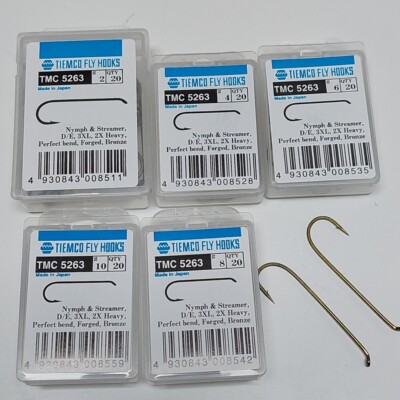 TMC 5263 Streamer Haken  #14 -- #2  Original TIEMCO Japan