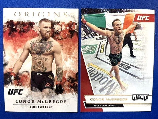 Conor McGregor 2021 Chronicles Origins UFC & 2021 Chronicles Playoff UFC