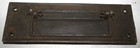Vintage Mail Letter Slot Cast Metal Iron Door Hardware 7.75" x 2.5" — photo 3