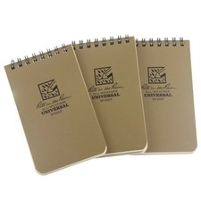 Rite in the Rain Top Spiral Notebook 3 x 5 Ta...
