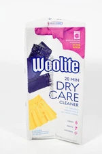 1 Woolite Dry  Care 20 minute Cleaner FRESH SCENT Cloths 6 Loads box