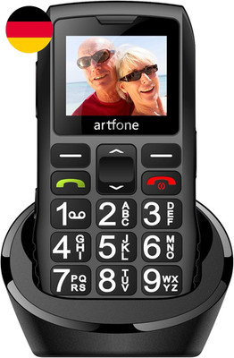 Artfone C1+ Mobile Seniorenhandy Ohne Vertrag | SIM Mit Notruftaste | Rentner Ha