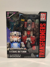 Hasbro Transformers Titans Return Voyager Class Blunderbuss & Broadside - NIB