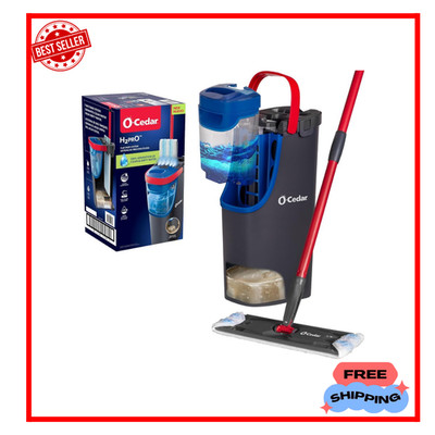 O-Cedar H2prO Microfiber Mop & Bucket, Multicolored - NEW - FREE SHIPPING