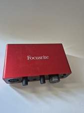 Focusrite Scarlett 01/2022 USB Audio Interface Y7j77r721e1f82 Used SEE PICTURES