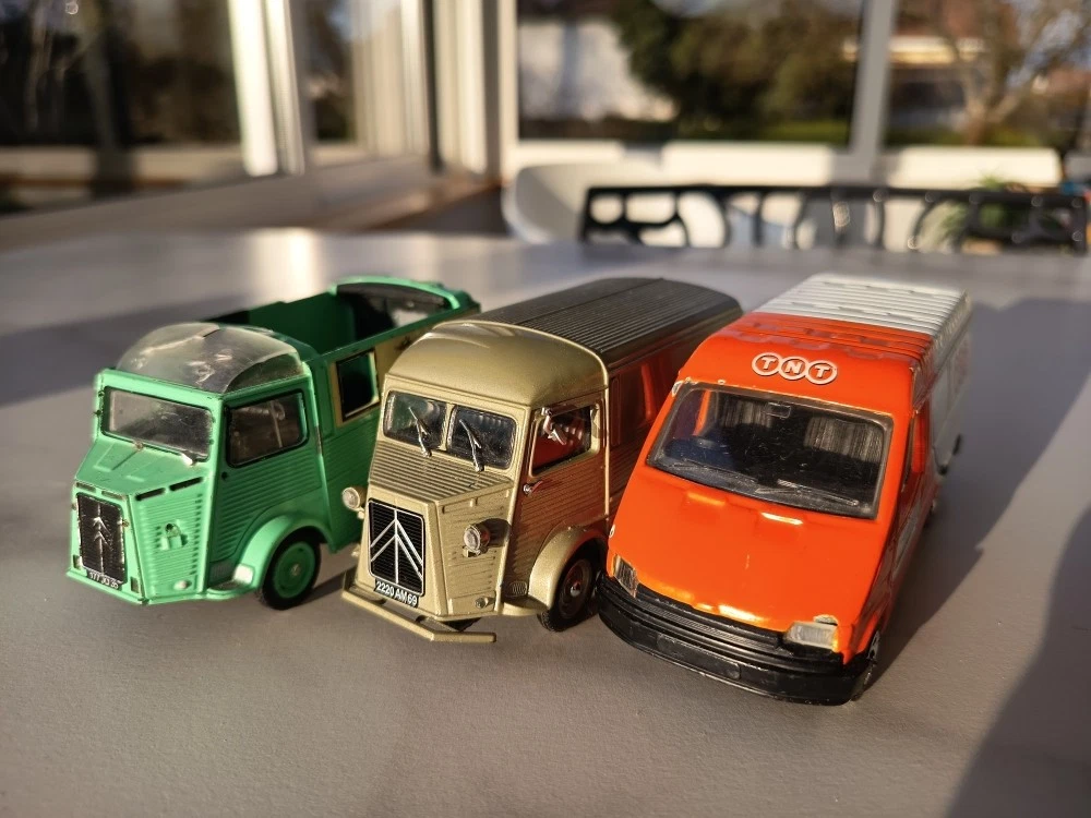Fourgon Citroën HY 1200 Miniature Bonux – Série 25 Modèles N°18, Clé Fournie