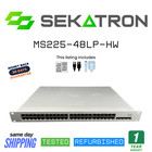 🔀 Cisco MS225-48LP-HW • 48x Gigabit PoE • 4x 10G SFP+ • Cloud Managed ⚡FastShip