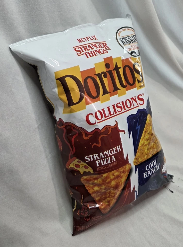 Tortilla Chips Doritos Collisions Netflix Stranger Things Pizza Cool Ranch 1Bg Foto 2 de 4