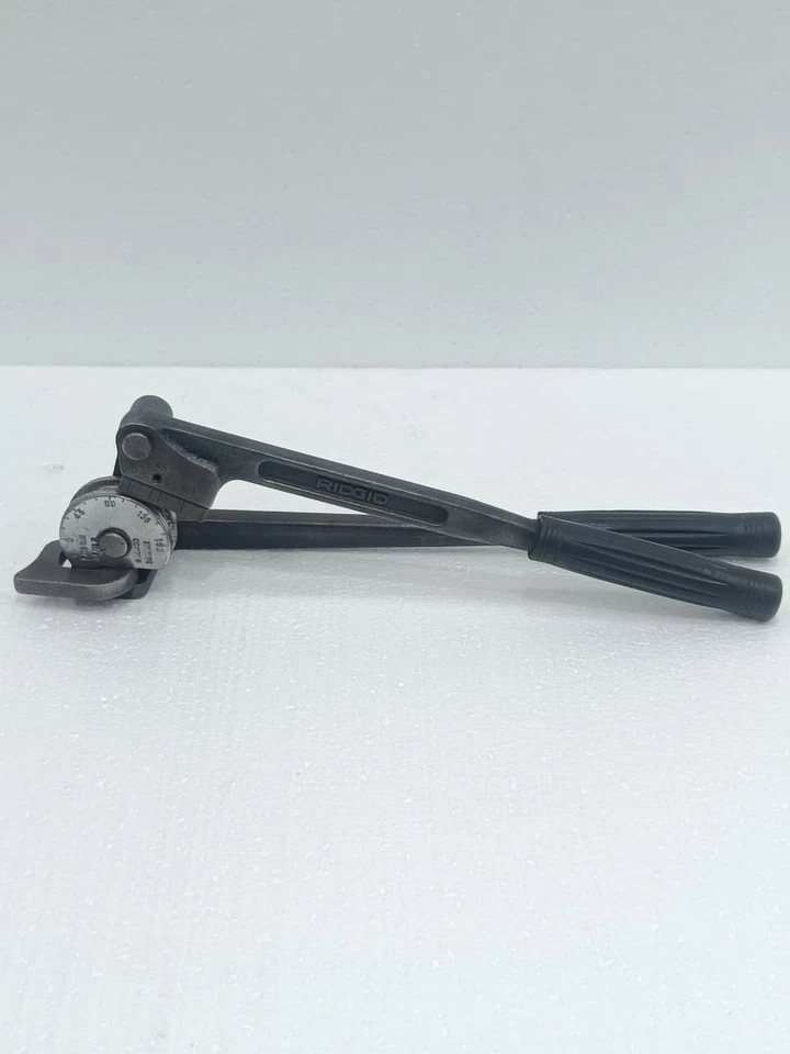 RIDGID 406 TUBE PIPE BENDER 3/8" OD 13" LENGTH R 15/16" 90° TO 180° LEVER TYPE - Image 4 of 4