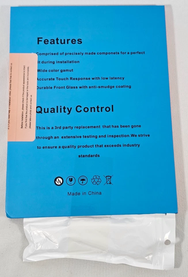 Screen Replacement for Galaxy Tab S6 Lite 2024 SM-P620 SM-P625 Tablet LCD Displa - Image 4 of 4