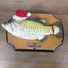 Big Mouth Billy Bass 1999 Sings Night Before Christmas Moves Mouth & Tail Only