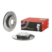 2X Brembo Bremsscheiben 278Mm Voll Hinten Passend FÜR Cadillac Bls Opel Signum