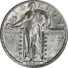 1927-D Standing Liberty Quarter Choice BU Great Eye Appeal Nice Strike