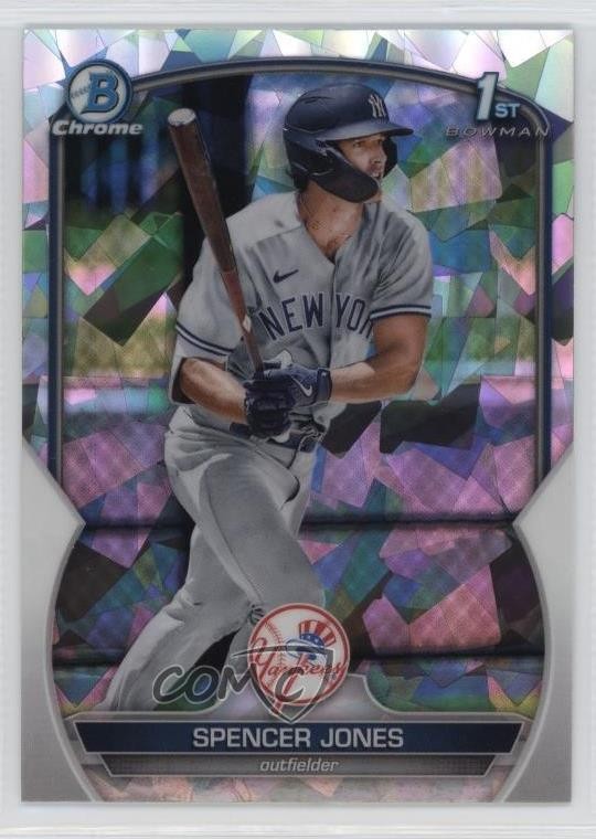 2023 Bowman Chrome Prospects Atomic Refractor Spencer Jones #BCP-139 1o52