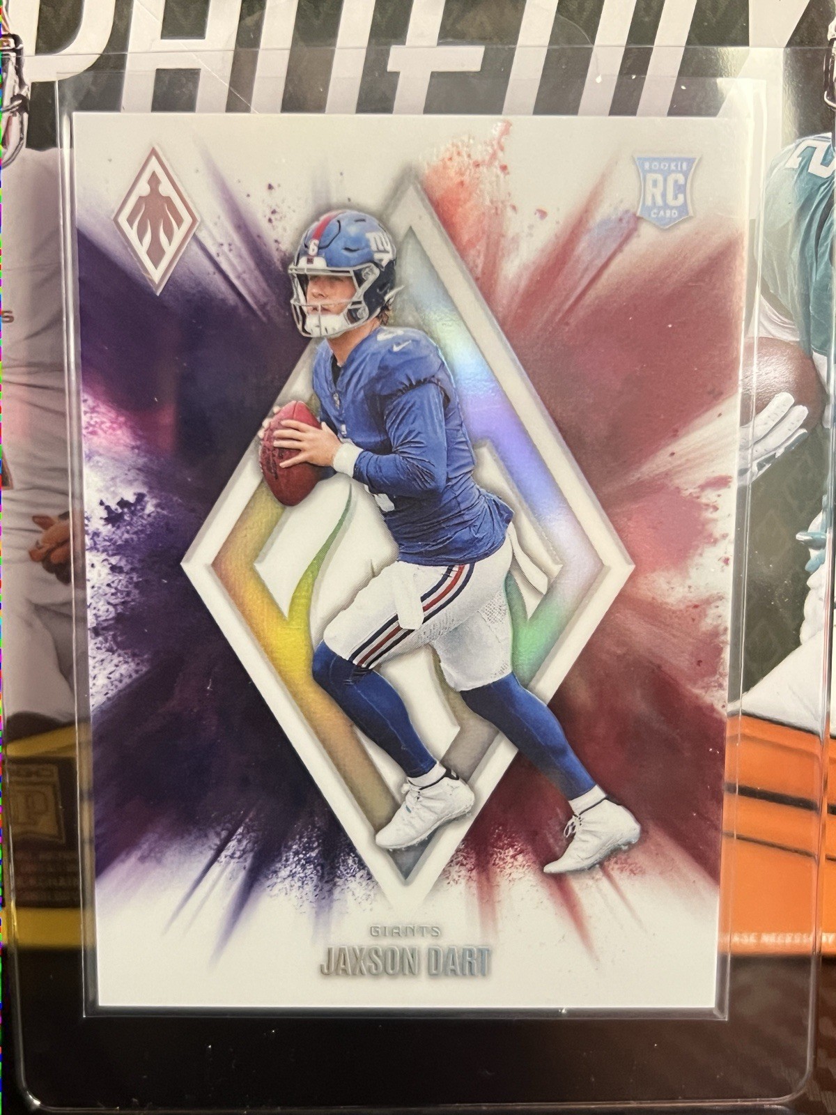 JAXSON DART 2025 PHOENIX RC ROOKIE COLOR BLAST CASE HIT SSP GIANTS #14