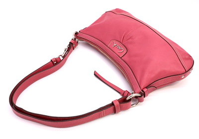 COACH VINTAGE 2Way Shoulder Bag Leather Pink Authentic | eBay