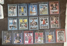 2020-21 AND 2021-22 Panini NBA Hoops Slam Magazine Cover Complete Sets 40 Cards