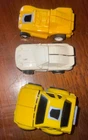 G1 Transformers Hasbro HUBCAP Spy Porsche Variant & Buggy 1980s Minibot Lot of 3