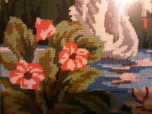 Vtg Creations Margot De Paris Finished Canvas Tapestry RARE - Picture 6 of 10