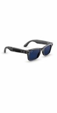 Ray-Ban Meta Wayfarer Gen 2 Shiny Transparent Grey Transitions Sapphire Lenses