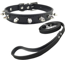 Moda Collare E Guinzaglio per Cuccioli Con Borchie Collare per Cani Con Borchie 