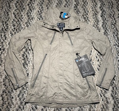 KUHL Projekt Lena Jacket-Raincoat-Hooded Trench Wind/Rain Womens Small New NWT