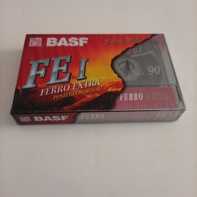 Blank Cassette Tape: BASF FE I 90 Ferro Extra Normal Position