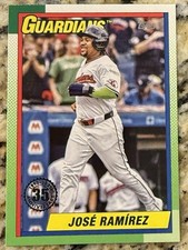 🔥 2025 Topps #T90-51 José Ramírez 1990 Topps Baseball 35th Anniversary