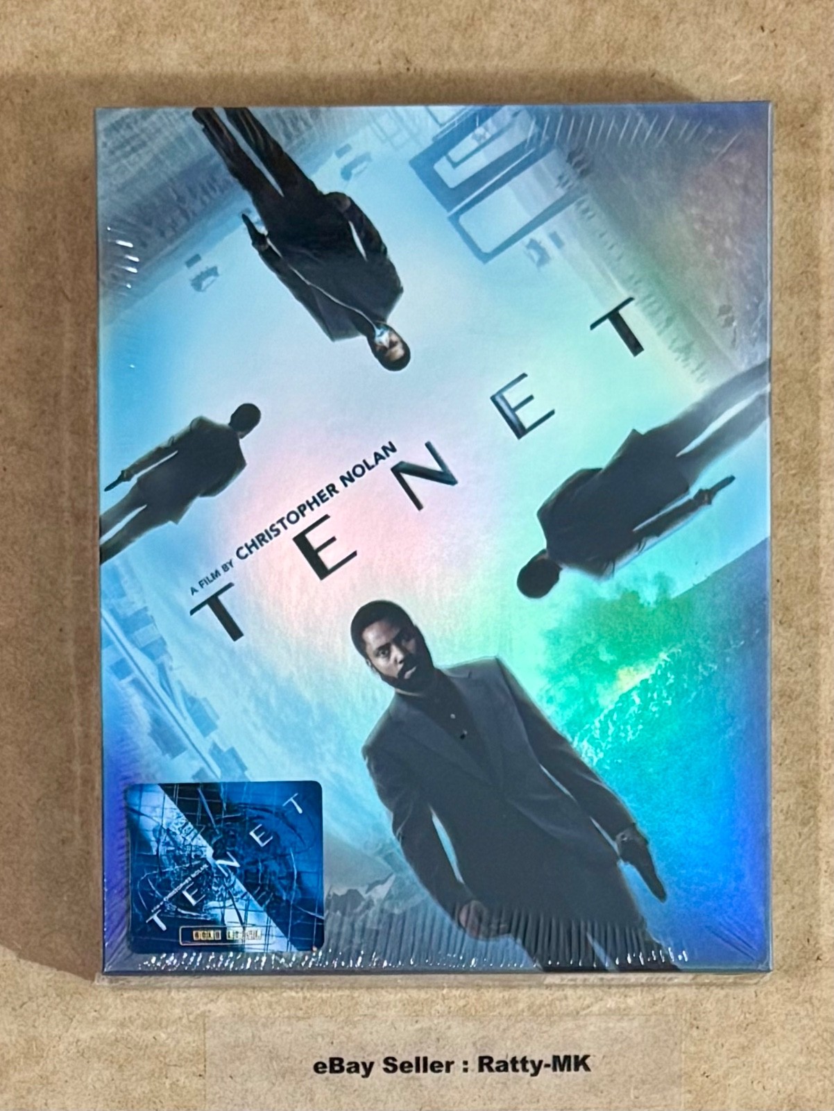 TENET - HDZETA GOLD LABEL FULL SLIP BLU RAY STEELBOOK - NEW & SEALED