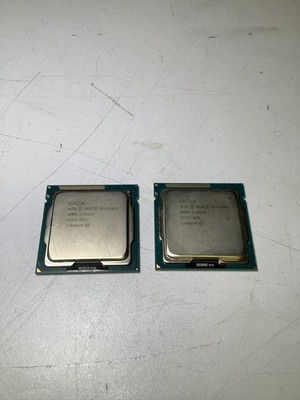 (Lot of 2) Intel Xeon E3-1220V2 4-Core 3.1GHz 8MB Cache CPU Processor P3C