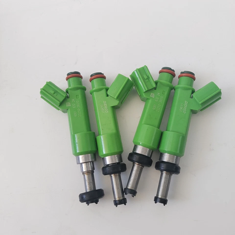 4x Inyectores de combustible Denso para Toyota Camry RAV4 2009-2012 Highlander 23250-36010 Foto 2 de 4