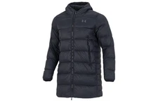 Under armour Down Parka Casual Hooded Mid-length Solid Down Jacket