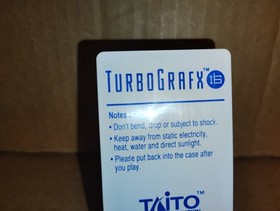 Chase H.Q HQ (Turbo Grafx 16 tg16) Cart Only Turbografx  Untested Good Condition