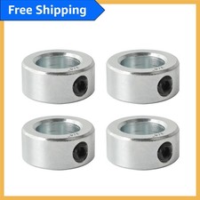 Heavy-Duty Zinc Plated Bore Shaft Collar Set - Accurate & Dependable Performance