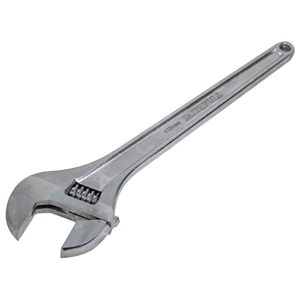 B&Q - Chrome Adjustable Spanner 450mm (18In) Faias450Mc - Image 2